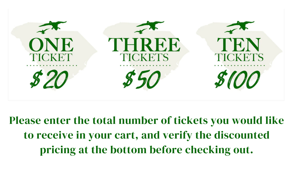2025 MCER Raffle Ticket Mega Conservation Education Raffle